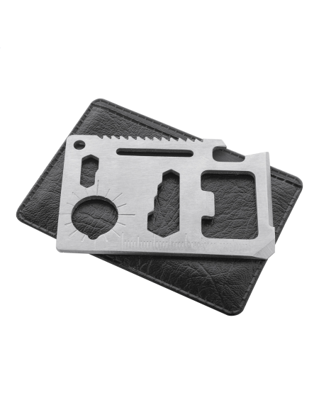 Nářadí multifunkční ve tvaru kreditní karty Gyver stříbrná