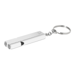 Přívěšek na klíče píšťalka RaluHiss stříbrná