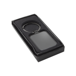 Přívěšek na klíče obdélníkový tvar Smith šedá