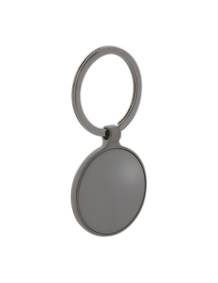 Přívěšek na klíče kulatý tvar Steyr šedá