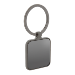 Přívěšek na klíče čtvercový tvar Wesson šedá