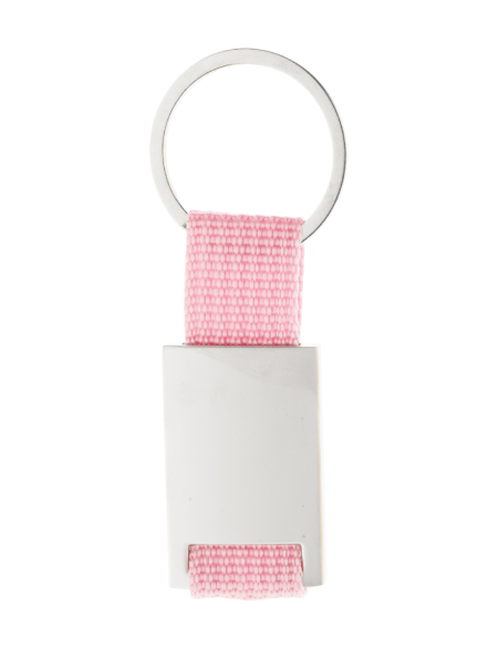 Přívěšek na klíče z kovu a polyesteru