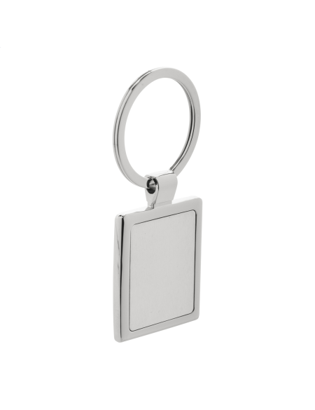 Přívěšek na klíče v krabičce Rectangle stříbrná