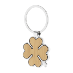 Přívěšek na klíče ve tvaru čtyřlístku Clorby přírodní