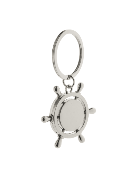 Přívěšek na klíče ve tvaru kormidla Vertigo stříbrná