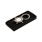 Přívěšek na klíče ve tvaru kormidla Vertigo stříbrná