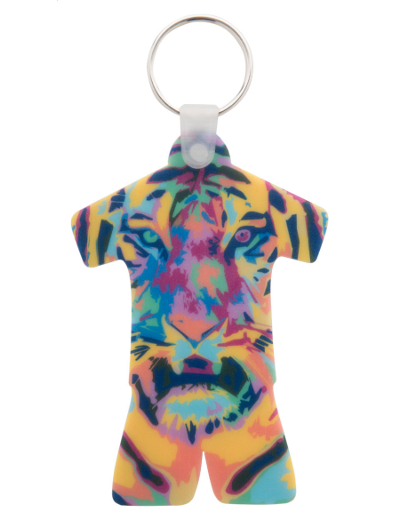 Přívěšek na klíče na zakázku Corner bílá