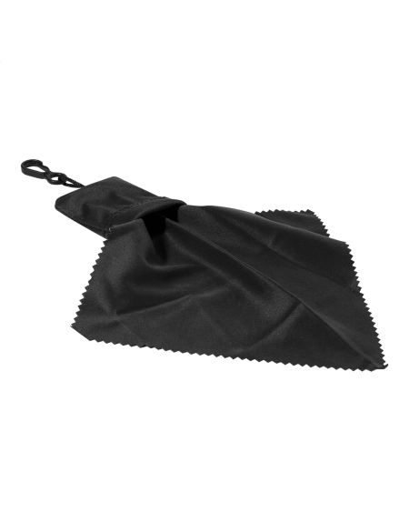 Hadřík čistící na brýle RPET Cleango černá