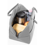 Chladící taška z PU kůže Karasuk šedá popelavá