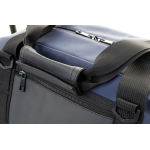 Chladící taška z recykl. kůže Cubocol modrá