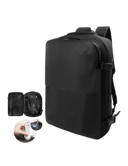 Batoh vakuový kompresní AeroBack černá