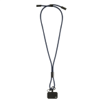 Kabel se šňůrkou na mobil 60W RPET HolCharge modrá tmavá