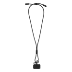 Kabel se šňůrkou na mobil 60W RPET HolCharge černá