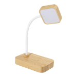 Lampa stolní s bezdrátovou nabíječkou VoltGlow přírodní