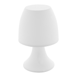 Lampa stolní plastová Margarita bílá