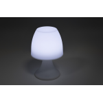 Lampa stolní plastová Margarita bílá