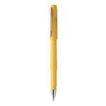Sada se zápisníkem z PU kůže Setpuk žlutá